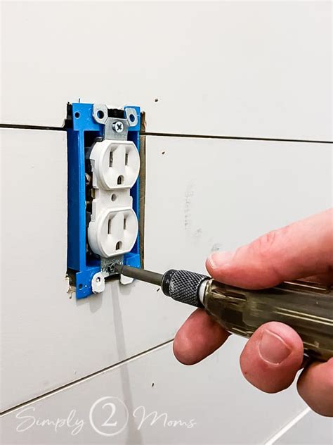 electrical outlet box spacer extender|electrical outlet extender screws.